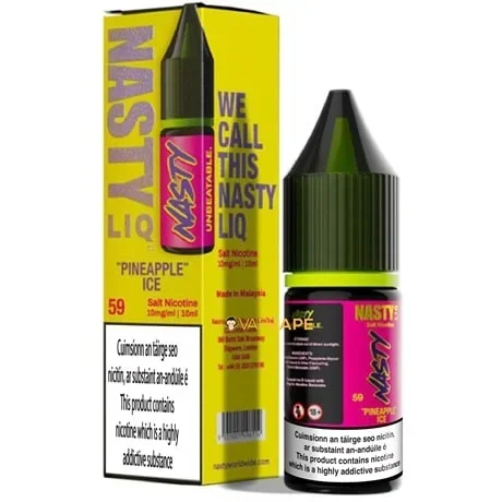 Pineapple Ice – Nasty Liq Nic Salts 10ml