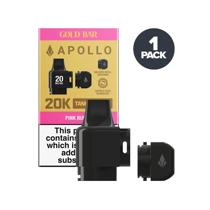 Pink Burst Gold Bar Apollo Tank & Refill Pod
