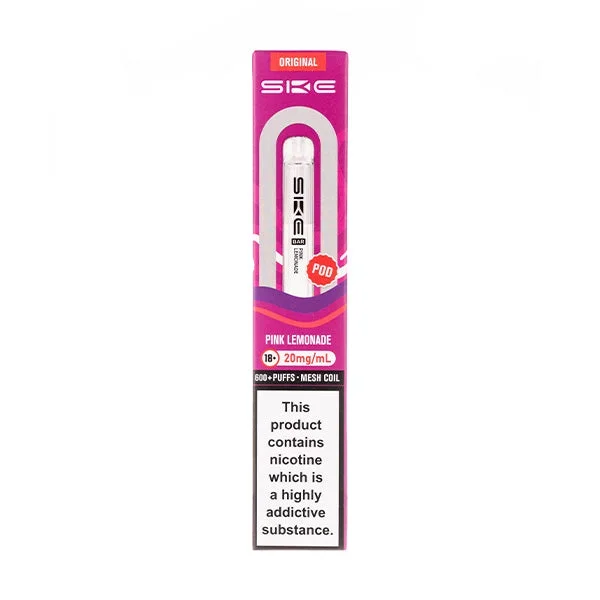 Pink lemonade Crystal Bar 600 Prefilled Pod by SKE
