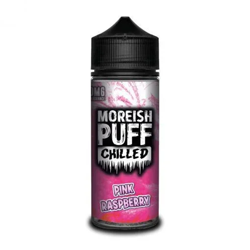 PINK RASPBERRY E LIQUID BY MOREISH PUFF – CHILLED 100ML 70VG
