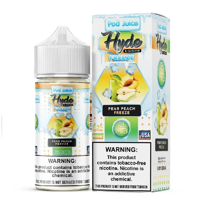Pod Juice Freebase Nicotine – Peach Pear Freeze