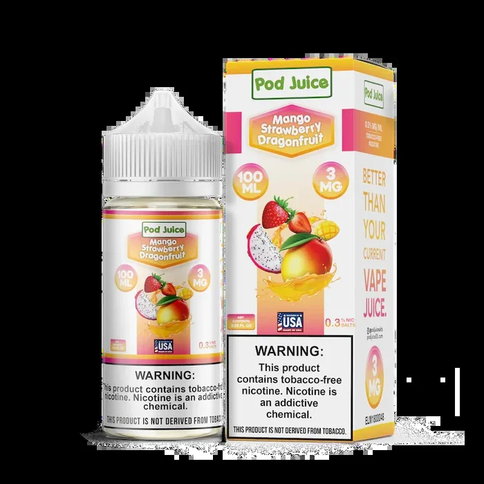 Pod Juice Mango Strawberry Dragonfruit