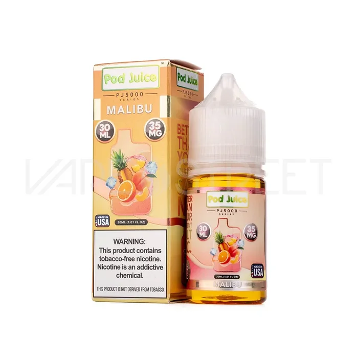 Pod Juice Salt PJ5000 Malibu (30ml)