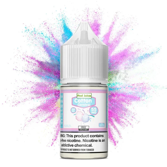 Pod Juice TFN Salt Nic – Cotton Clouds | 30ml