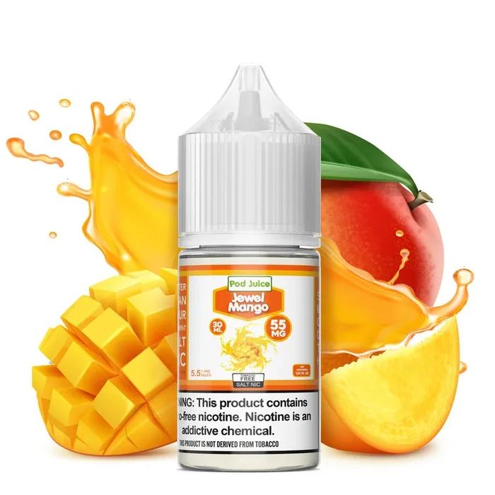 Pod Juice TFN Salt Nic – Jewel Mango | 30ml