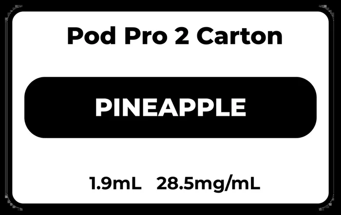 Pod Pro 2 CARTON Pineapple 28.5mg/mL