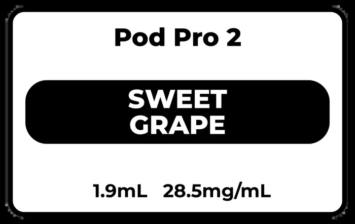 Pod Pro 2 Sweet Grape 28.5mg/mL