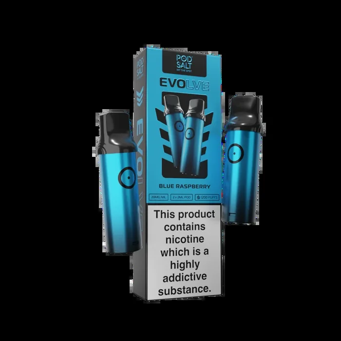 Pod Salt Evolve Pods Blue Raspberry