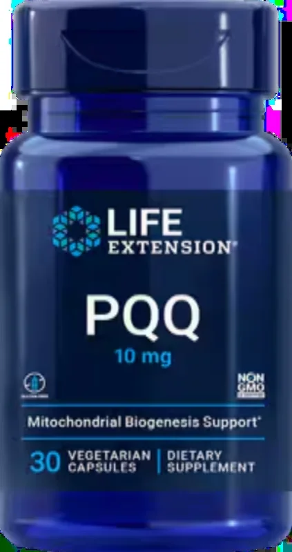 PQQ Pyrroloquinoline Quinone 10 mg 30 Vegetarian Capsules