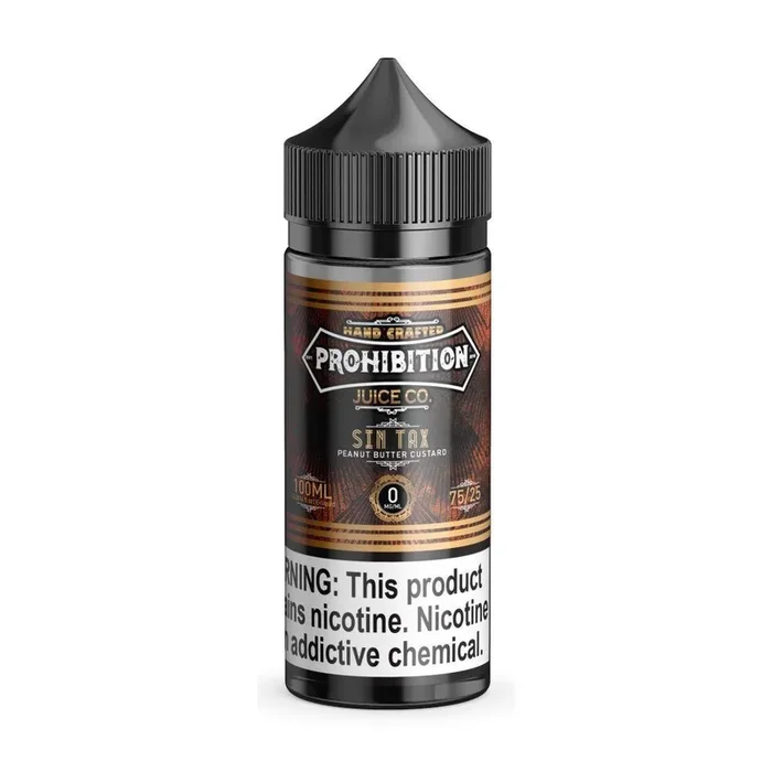 PROHIBITION JUICE CO | Sin Tax 100ML eLiquid