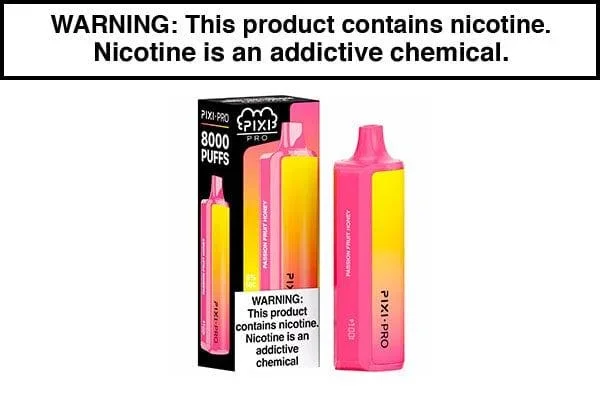 PUFF PIXI PRO DISPOSABLE VAPE – 8000 PUFFS