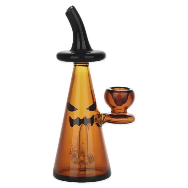Pulsar – 6.5″ Witching Season Glass Bubbler
