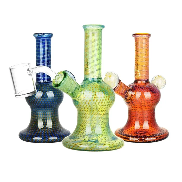 Pulsar Blooming Bubble Matrix Mini Dab Rig | 5.75″ | 14mm F