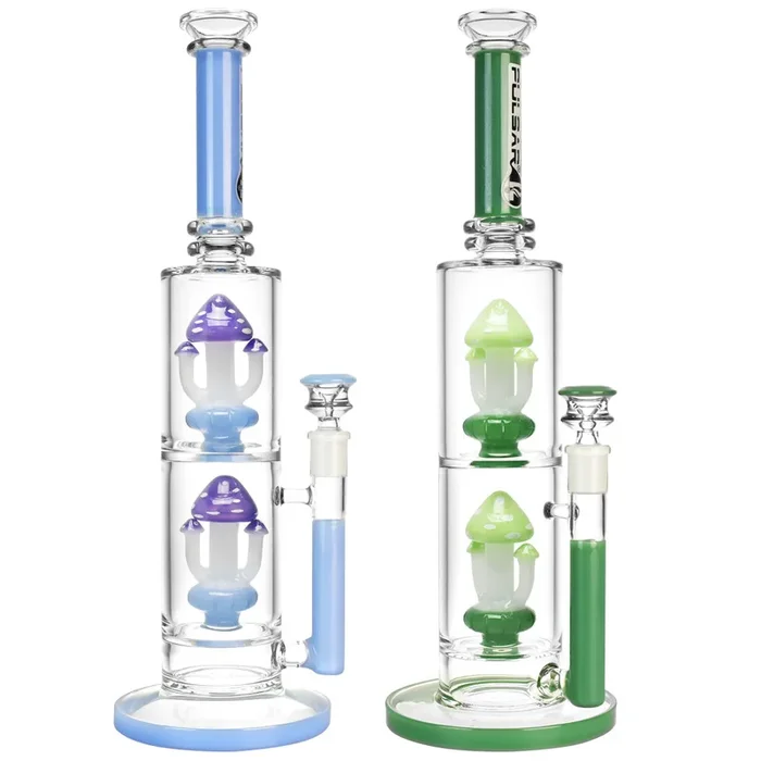 Pulsar Mycelial Revolution Water Pipe – 14.75″/14mm F/Clrs Vry
