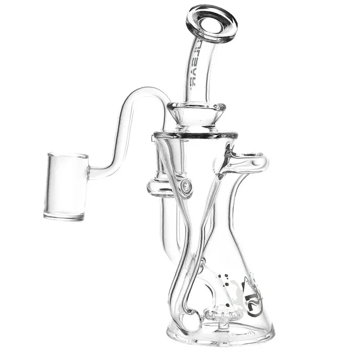 Pulsar Opposed Cones Recycler Dab Rig – 7.5″ / 14mm F / Clear