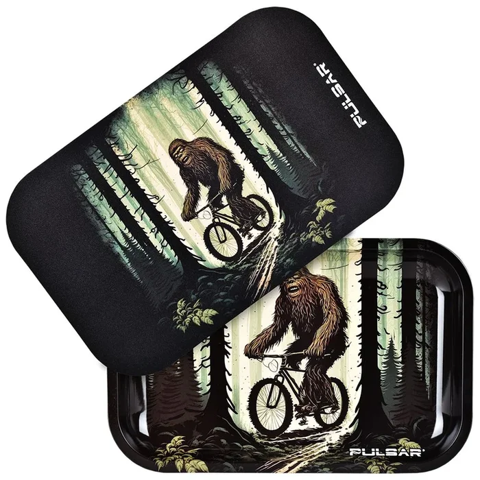 Pulsar Rolling Tray & Lid Kit – Bigfoot Rides Again / 11″x7″