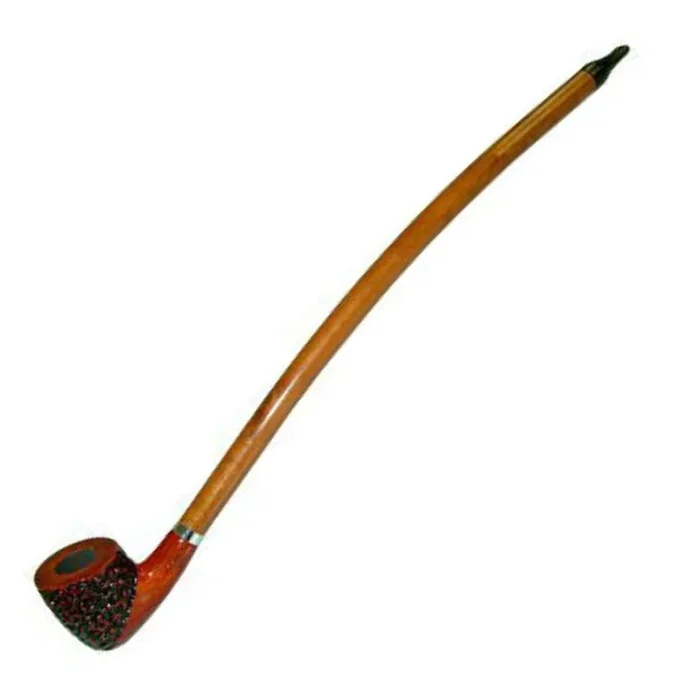 Pulsar Shire Pipe 15″ Curved Stem Engraved Rosewood Shire Pipe