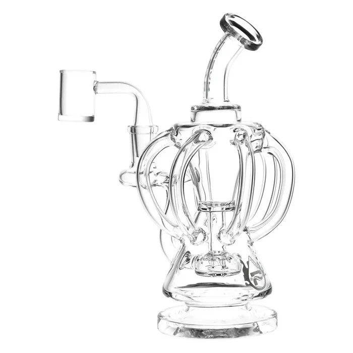 Pulsar Six-Arm Recycler Rig – 8″ / 14mm F / Clear