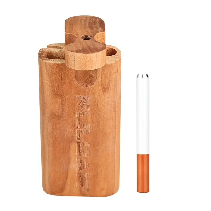 Pulsar Straight Wood Twist Top Dugout – 4″ / Cherry