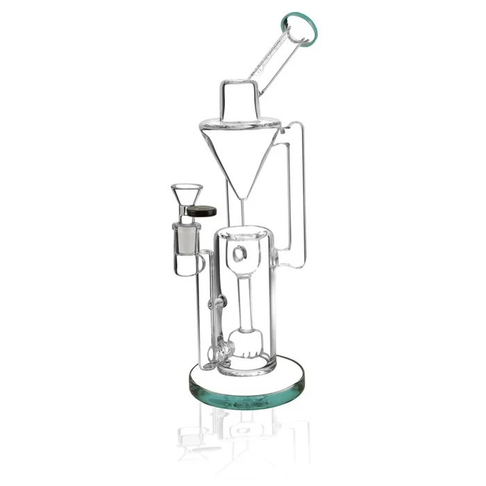 Pulsar Thinker Gravity Recycler Water Pipe – 13″ / 14mm F / Colors Vary
