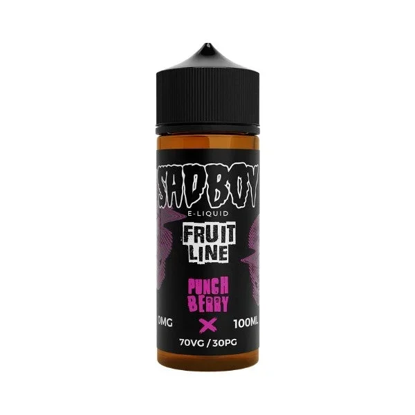 Punch Berry Shortfill by Sadboy. – 100ml