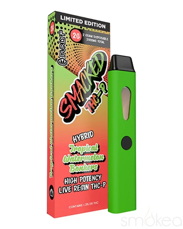 Purlyf Smacked 2g THCP Vape – Tropical Watermelon Bonkers