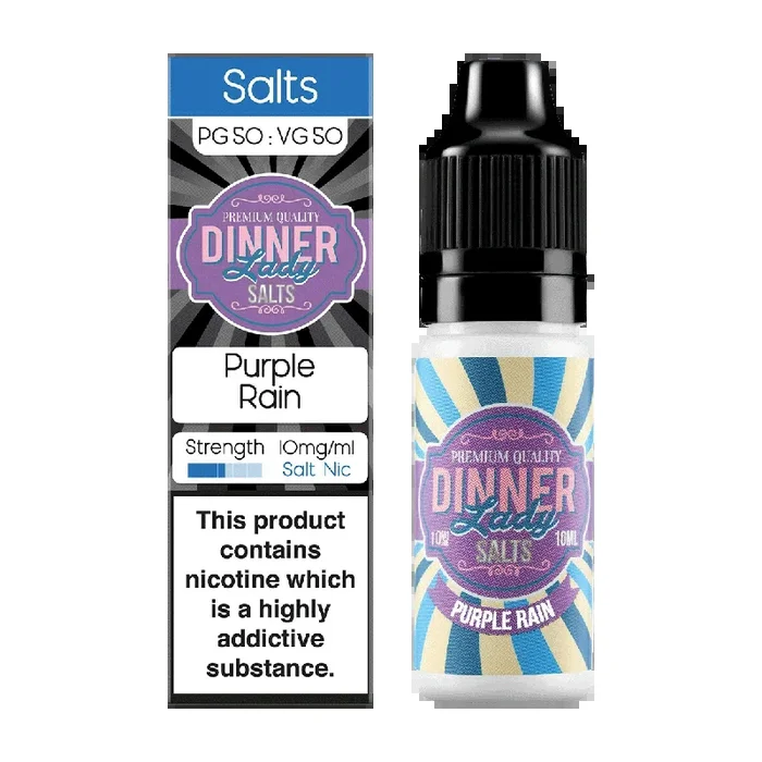Purple Rain Nic Salt by Dinner Lady 10ml