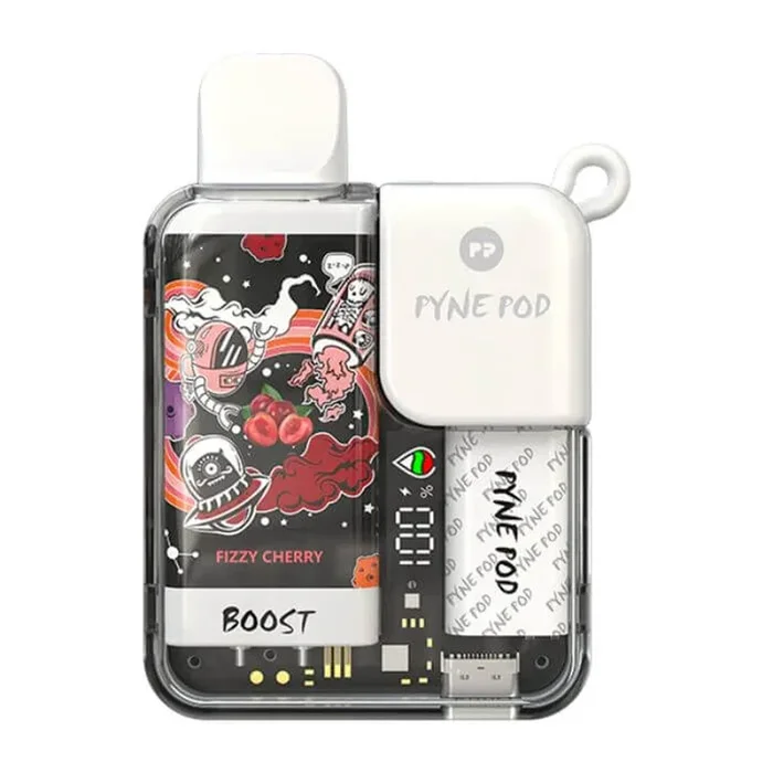 Pyne Pod Boost 8500 – Fizzy Cherry Disposable Vape