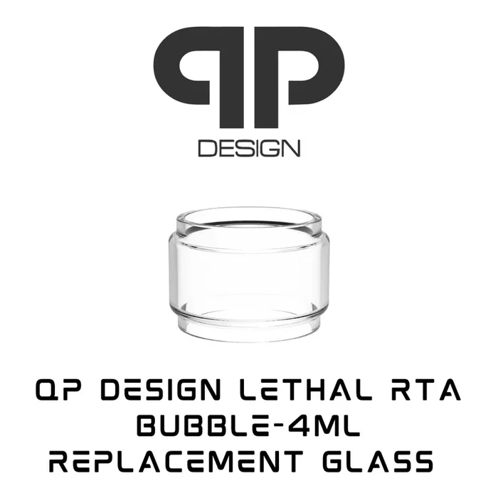 QP Designs Lethal RTA Replacement Glass –