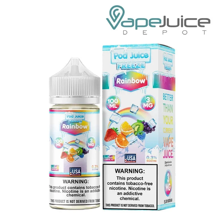 Rainbow Freeze Pod Juice TFN 100ml