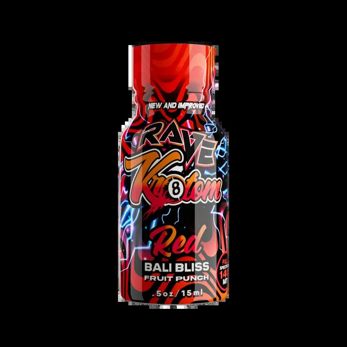 Rave Kratom Shot 15mL (12/Pack) [DROPSHIP]