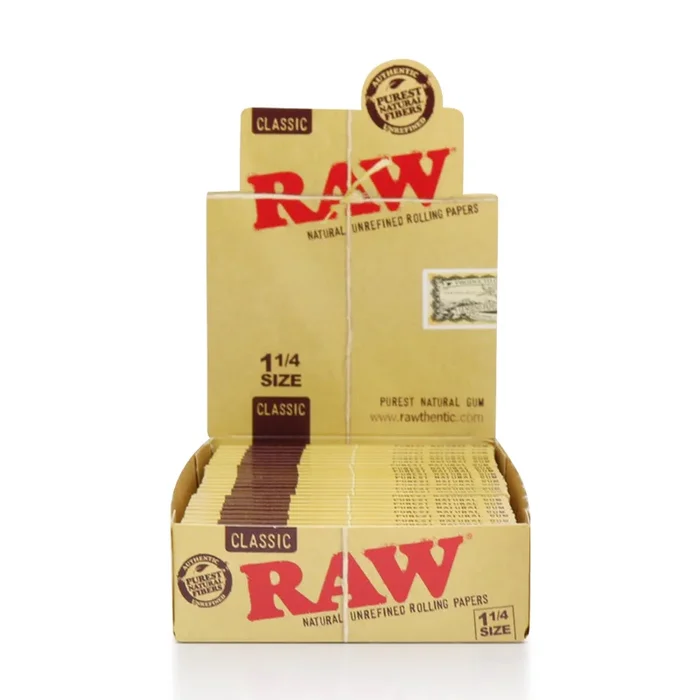Raw 1 1/4 Rolling Papers