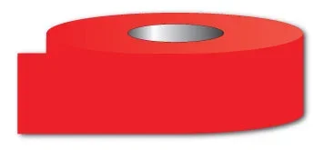 Red floor tape