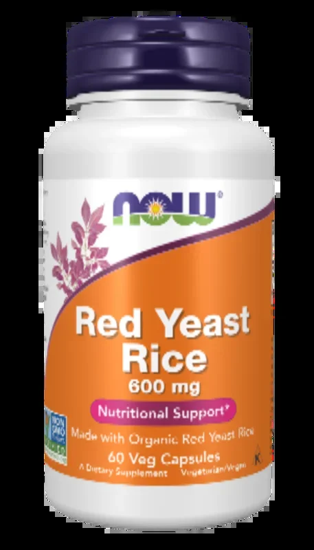 Red Yeast Rice 600 mg 60 Veg Capsules