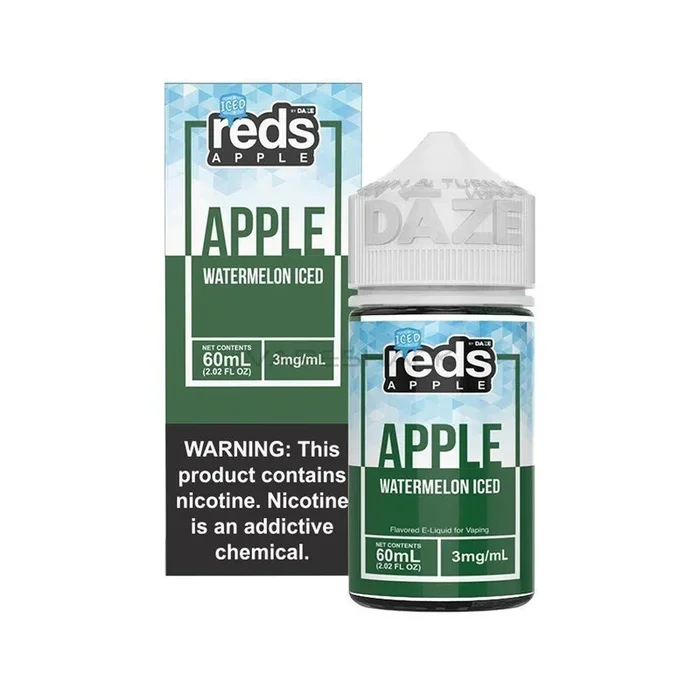 Reds – Iced Watermelon Apple 60ml – 7Daze