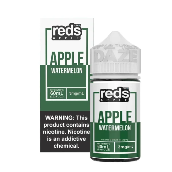 Reds Apple Free Base Nicotine – Apple Watermelon | 60mL