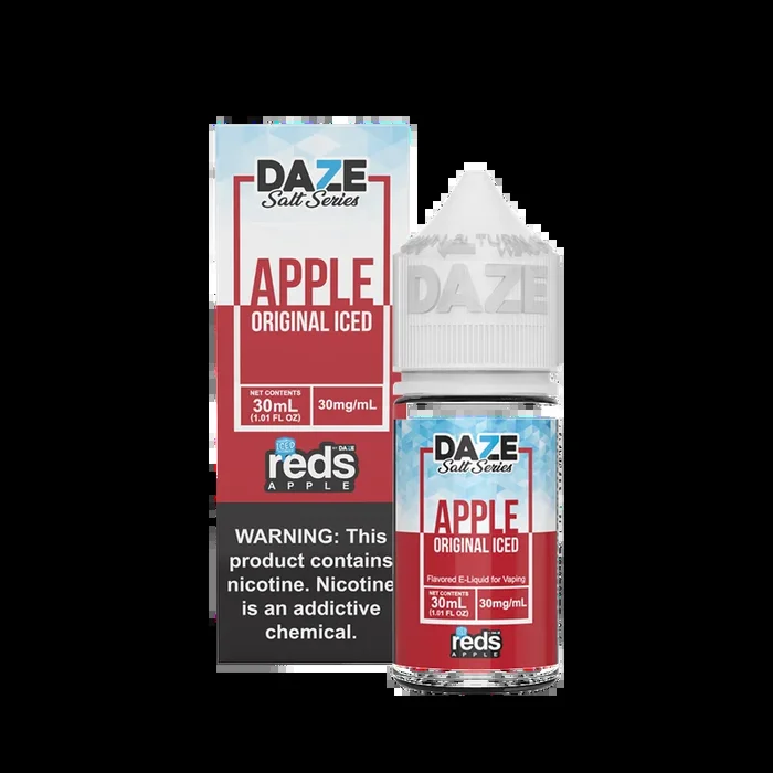 Reds Apple Salt 30mL – Apple Original Iced –