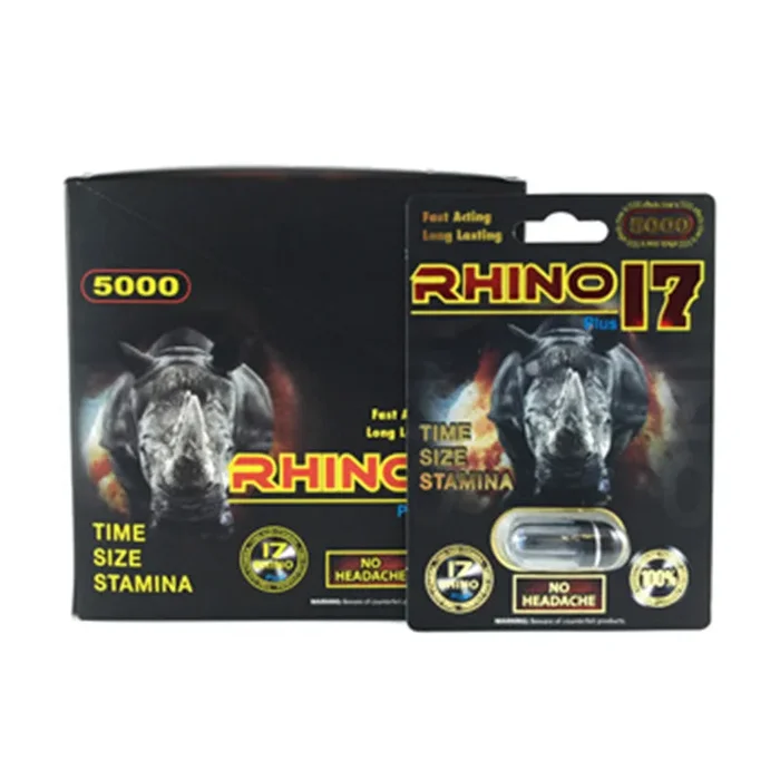 Rhino 17 5000 Plus 1ct pill 24pcs