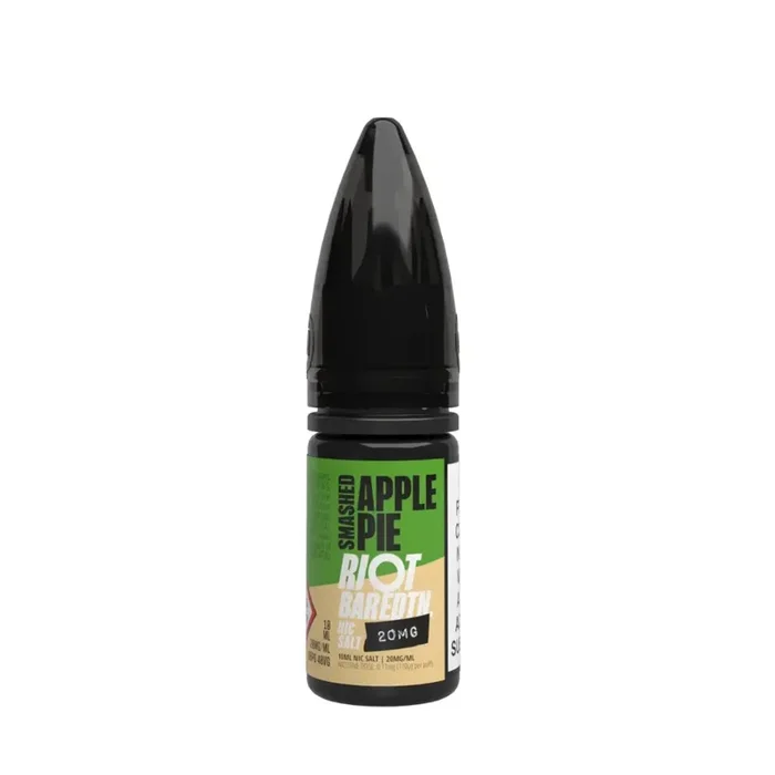 Riot Squad BAR Edition Smashed Apple Pie 10ml Nic Salt E-liquid