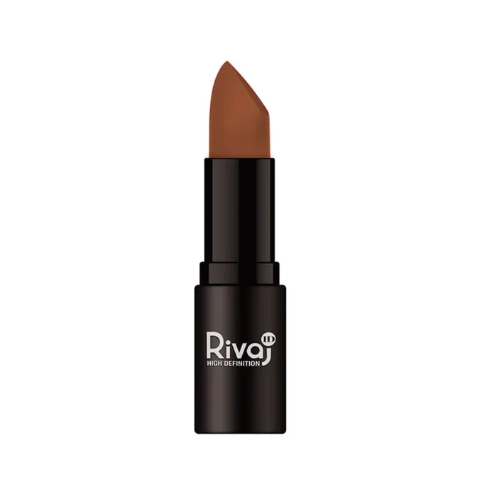 RIVAJ HD COLOR CRUSH MATT LIPSTICK NO.12