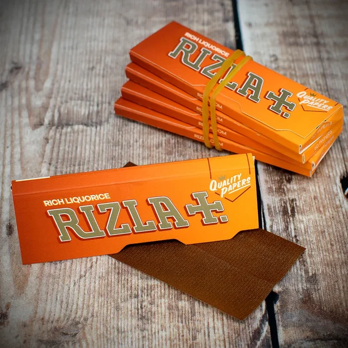 Rizla Regular Liquorice Rolling Papers – Bundle of 5