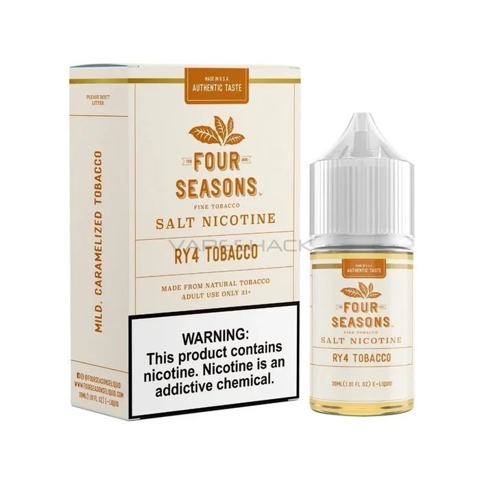 RY4 Tobacco Salt – Four Seasons – 30ML