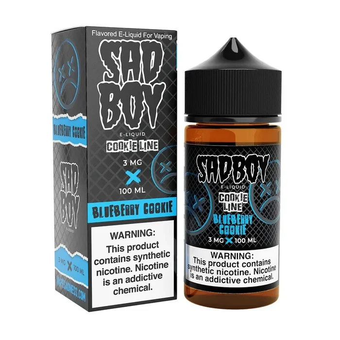 SADBOY E-Liquid – Blueberry Cookie 100ML – Cookie Line Series