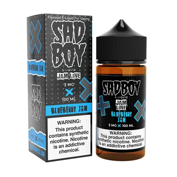 SADBOY E-Liquid – Blueberry Jam 100ML – Jam Line Series
