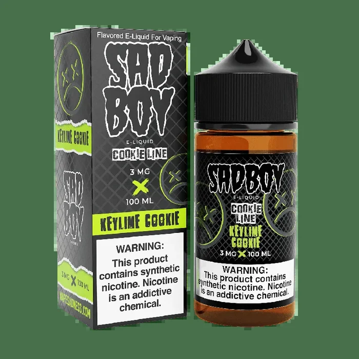 SADBOY E-Liquid – Keylime Cookie 100ML – Cookie Line Series