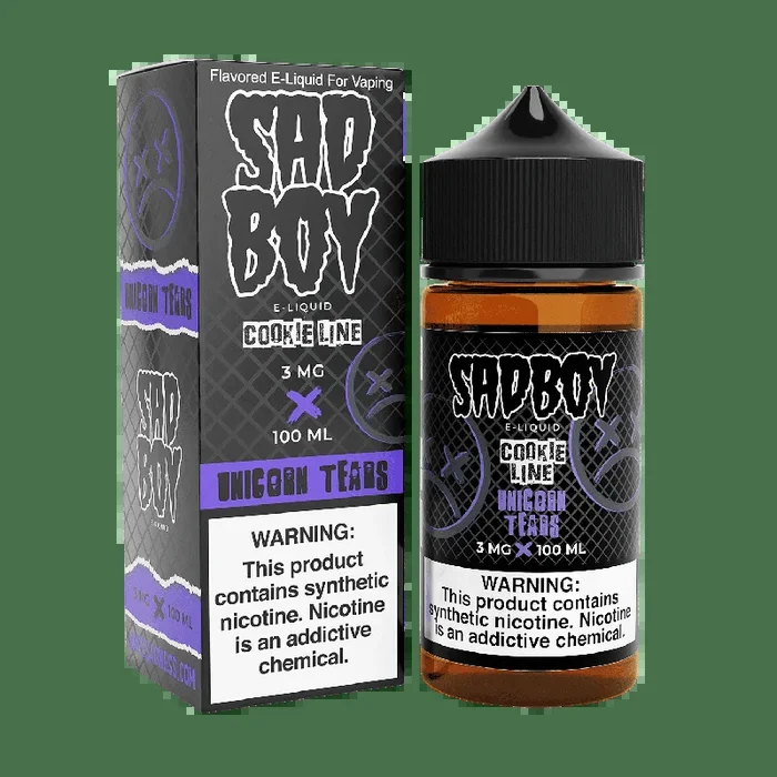 SADBOY E-Liquid – Unicorn Tears 100ML – Cookie Line Series