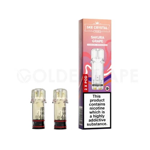 Sakura Grape Crystal Plus Prefilled Pods by SKE