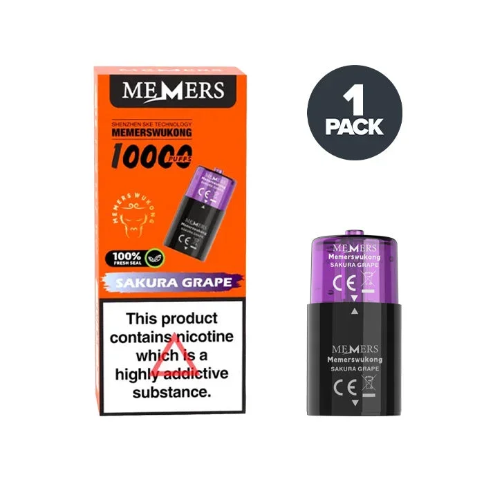 Sakura Grape Memers Wukong V10000 Prefilled Pods