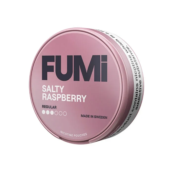 Salty Raspberry Fumi Nicotine Pouches