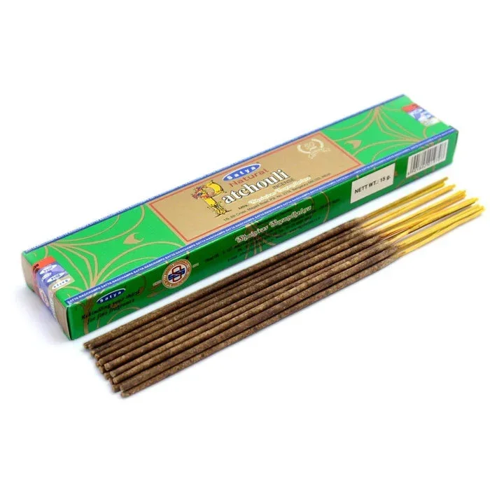 Satya Natural – Patchouli Incense Sticks 15g